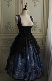 Faeries Daffodil The Star Chapel Underbust Corset JSK(Reservation/2 Colours/Full Payment Without Shipping)
